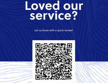 Tell Us How We Did – Leave Us a Quick Review