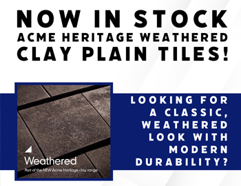 Introducing Marley’s Acme Heritage Weathered Clay Tile – Now Stocked at Anderson Roofing Supplies