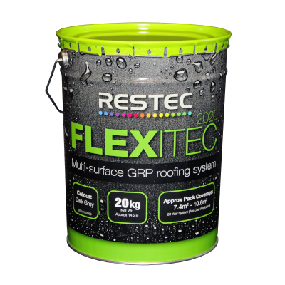 Restec Flexitec 2020 Resin Dark Grey 20kg