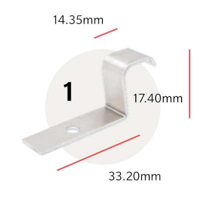Sandtoft Multi Clip Eave 1