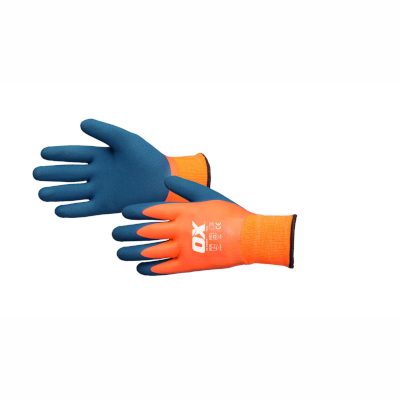 PP-Ox WATERPROOF Thermal Latex Gloves XL Size 10 