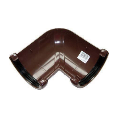 P2-Brown HR 112mm Gutter Angle 90°
