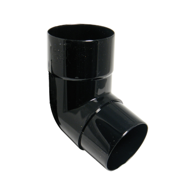P2-Black 80mm Downpipe Offset Bend 112.5°