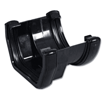 P2-Round/Square Gutter Adaptor Black