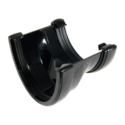 P2-Round/Deep Gutter Adaptor Black